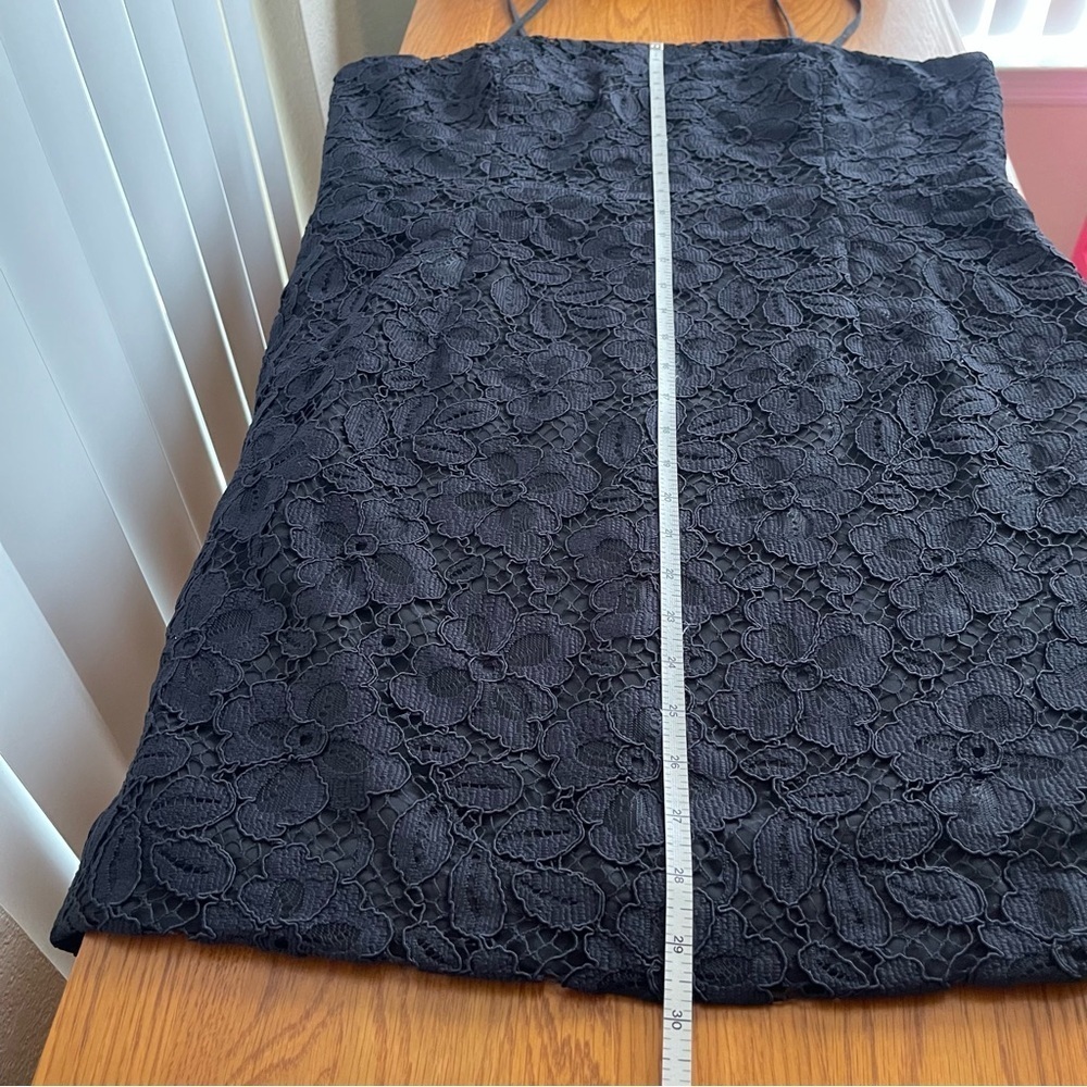 Lilly Pulitzer Maret Lace Dress Noir Size 14 - Picture 11 of 16